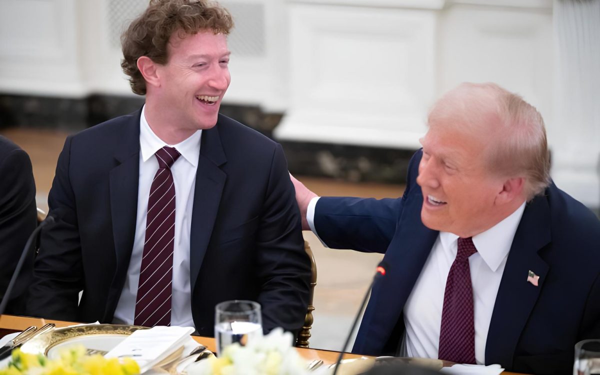 Mark Zuckerberg e Donald Trump